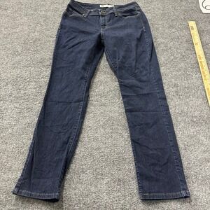 Levi's Jeans Womens Size 12 529 Curvy Skinny Leg Dark Wash Blue Stretch Denim